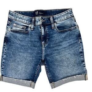 Gap 9" Bermuda Shorts Jean Women Size 6